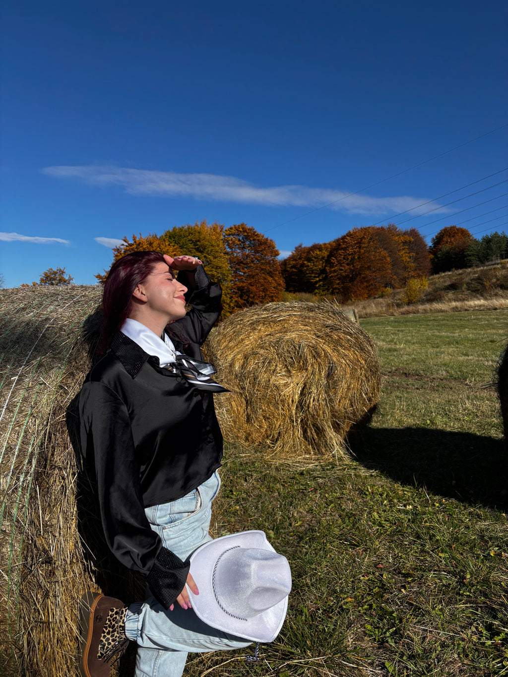 Сатенен шал "Art of Calm"