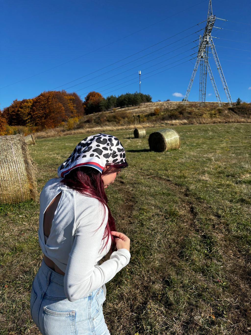 Сатенен шал “Wild Essence”