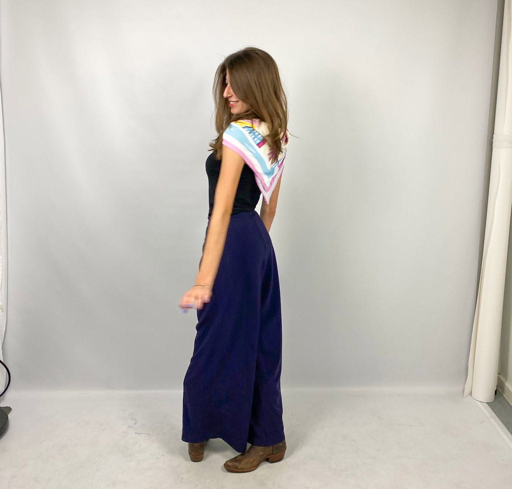 Сатенен шал "Pink Summer"