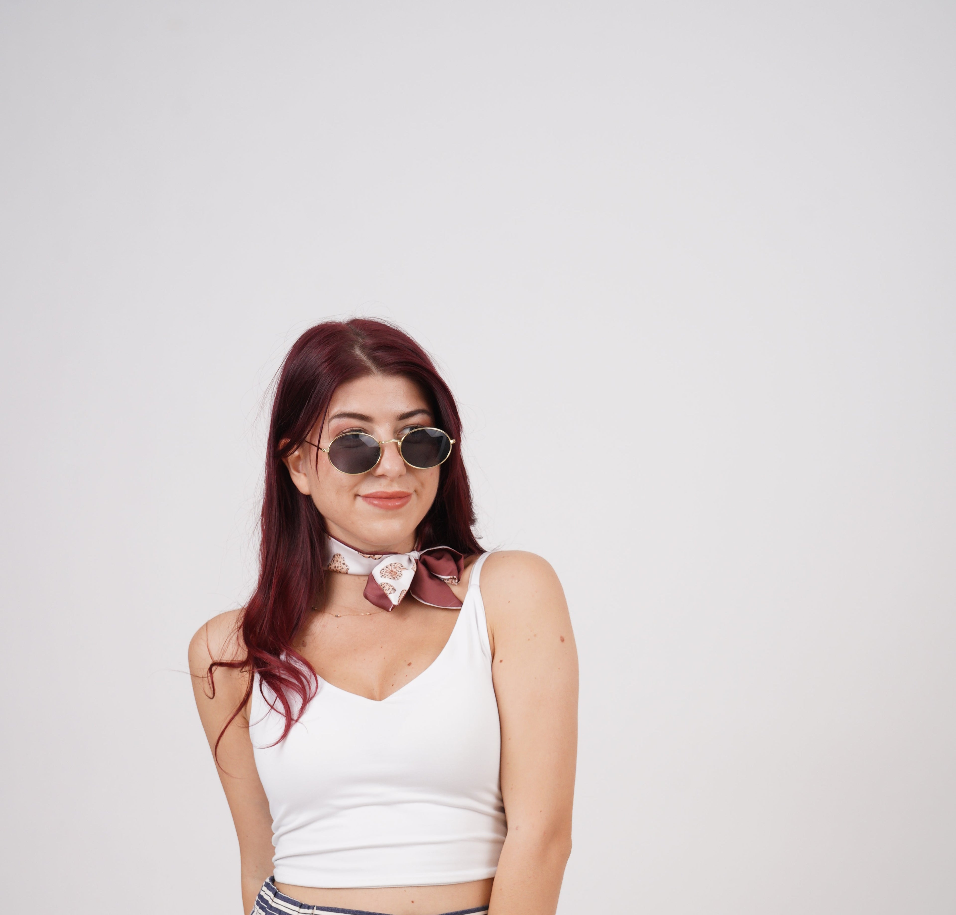 Сатенено фишу "Coastal Wild"