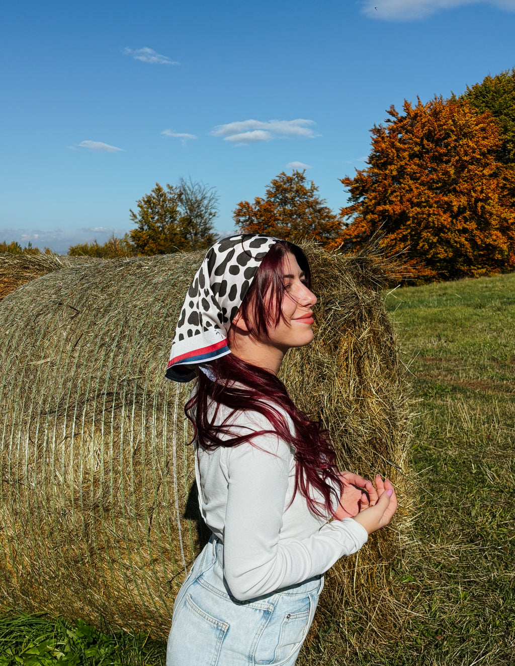 Сатенен шал “Wild Essence”