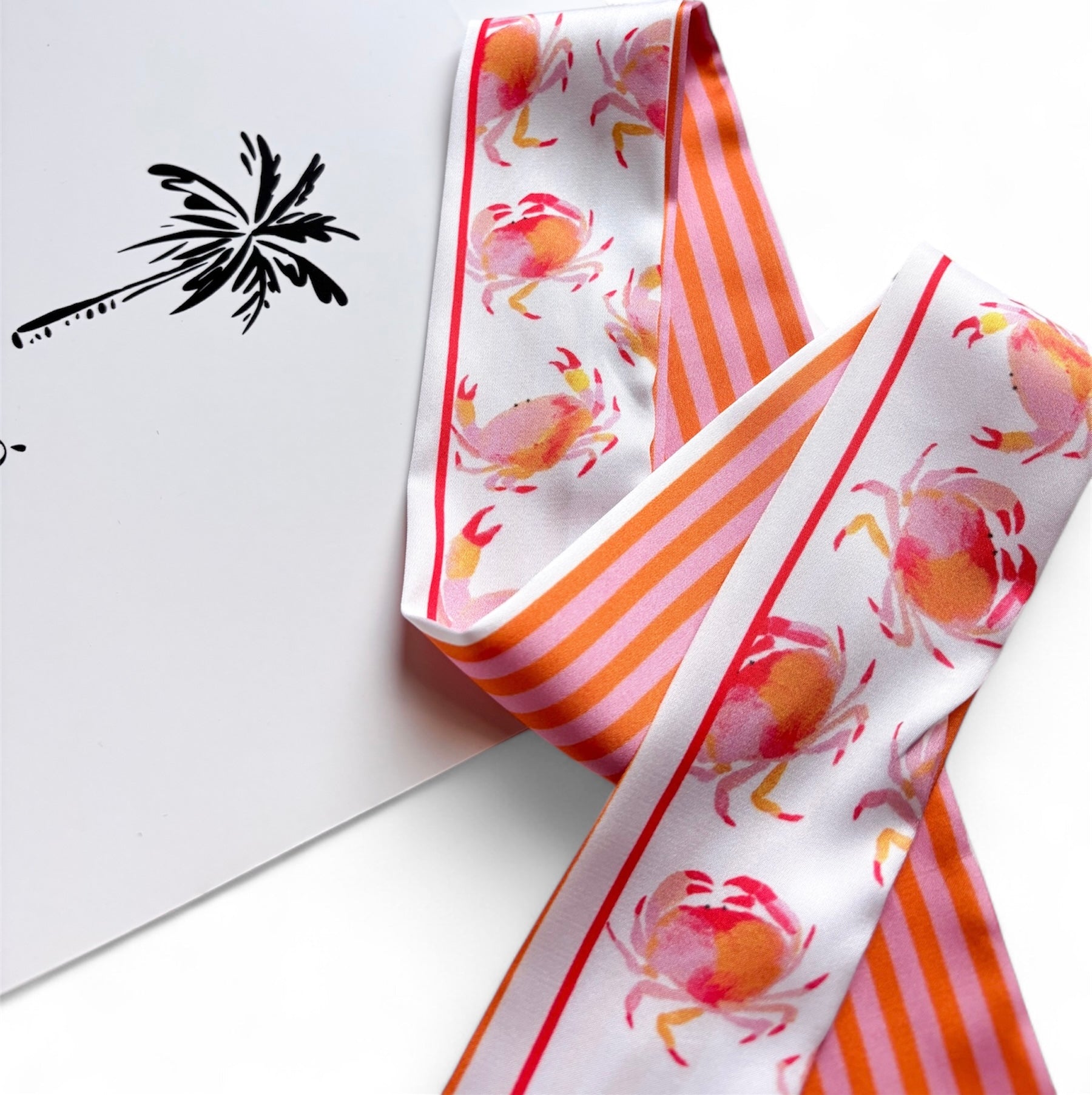 Сатенено фишу La Costa Rosa