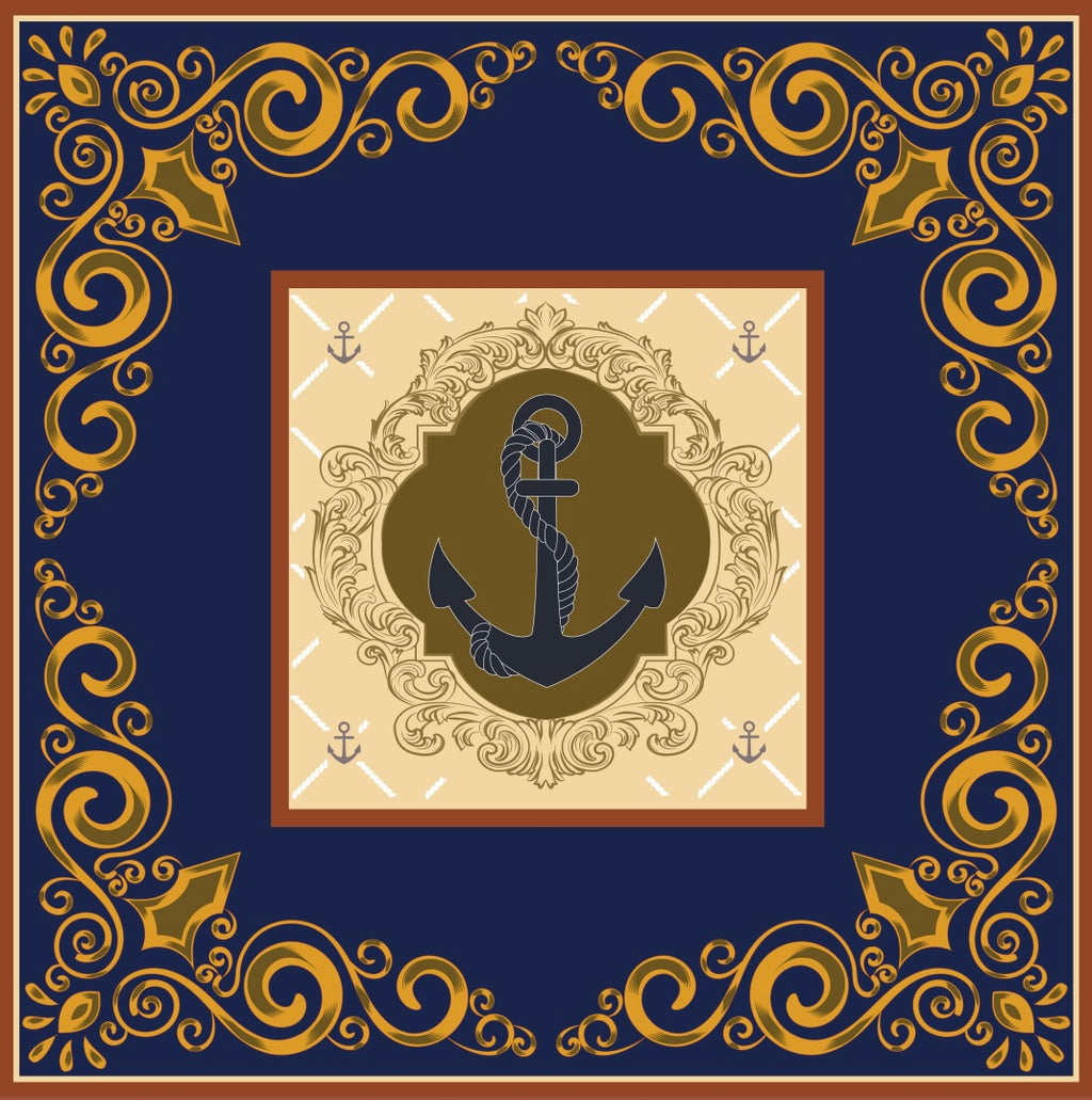 Сатенен шал “Anchored Soul”