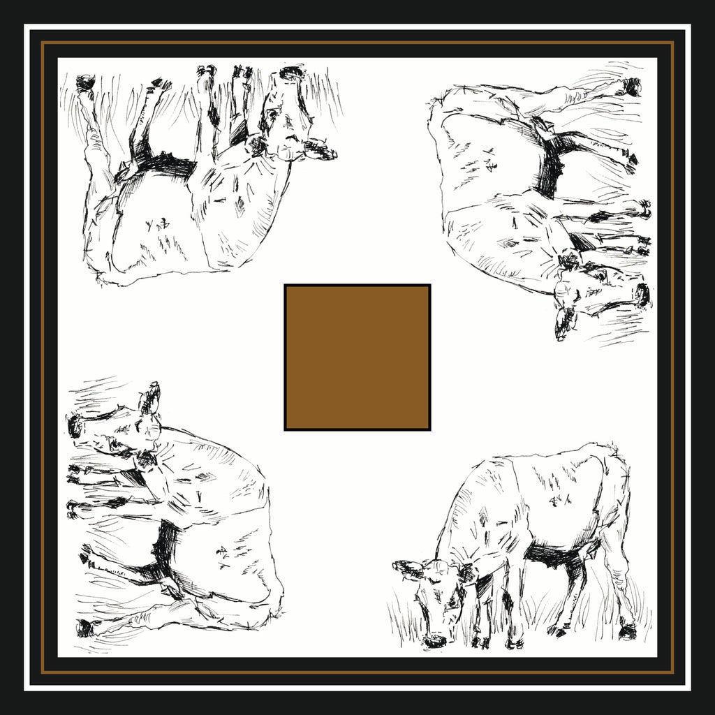 Сатенен шал "Art of Calm"